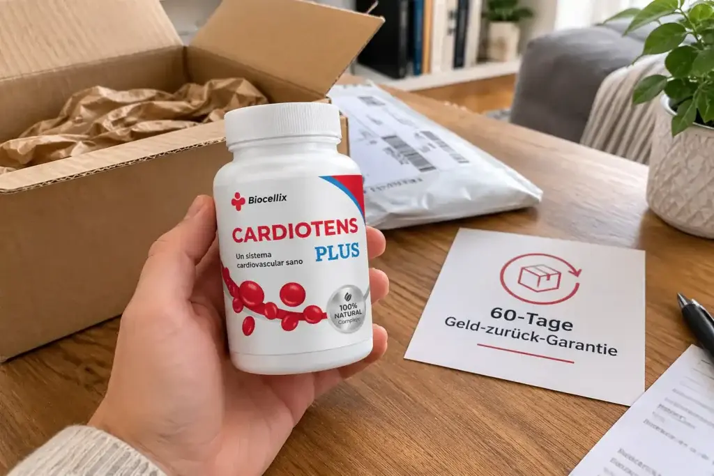 Cardiotens Plus Geld zurück und Rückerstattungsrichtlinie