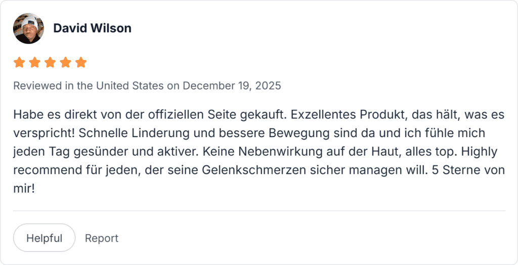 Flexosamine Review from Amazon