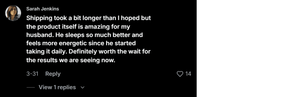 Prostalis Review from Tiktok