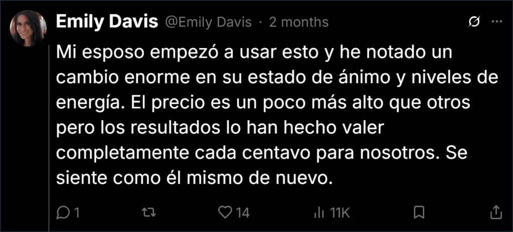 Prostalis Review from Twitter/X