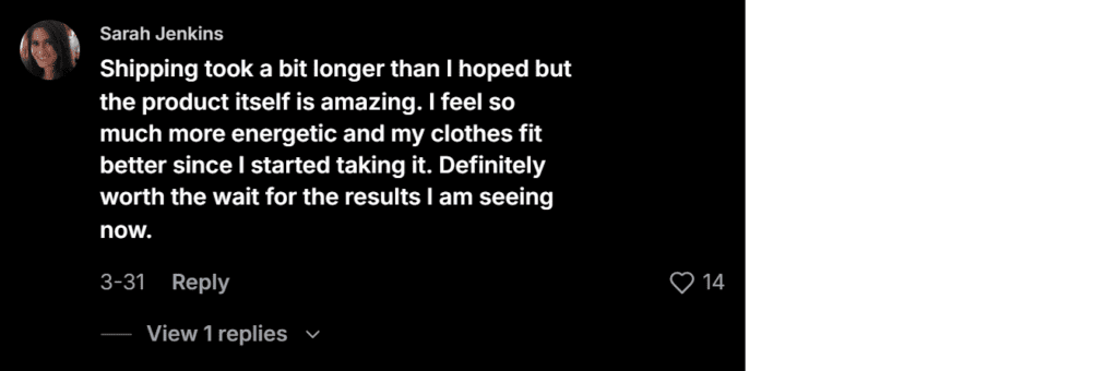 IdealFit Review from Tiktok