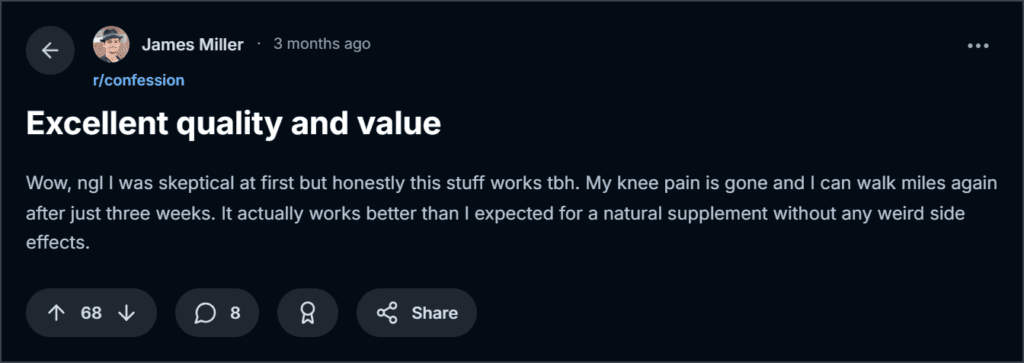 Curcumin Review from Reddit