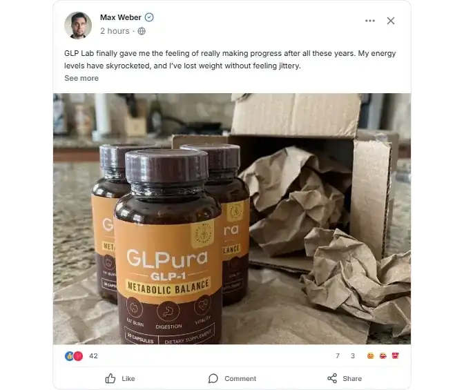 GLP Lab Facebook Reviews