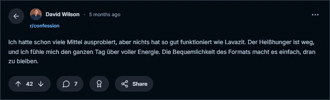 Lavazit Reddit Bewertungen