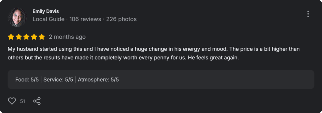 Optislim Review from Google