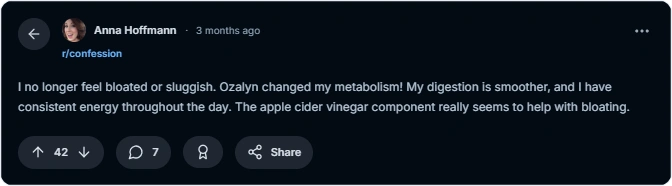 Ozalyn Reddit Reviews
