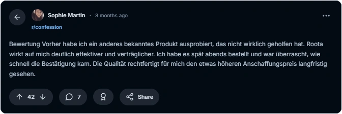 Roota Reddit Bewertungen