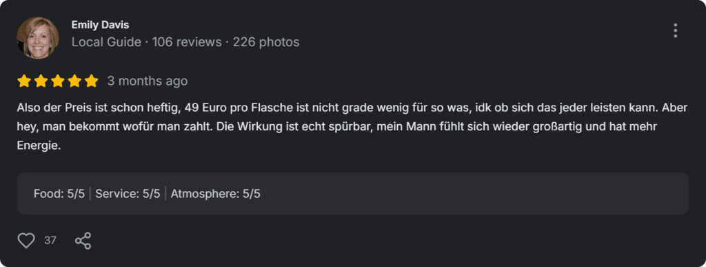 ProstAktiv Review from Google