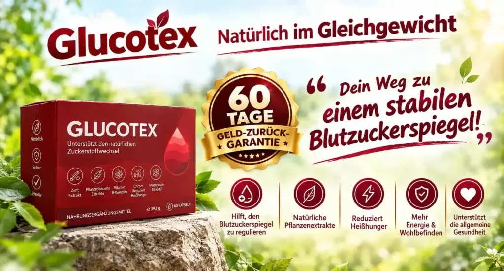 Glucotex Geld zurück und Rückerstattungsrichtlinie