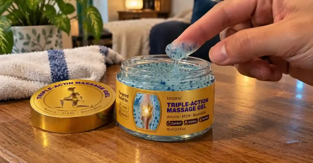 Kinzeno Joint Pain Massage Gel Usage