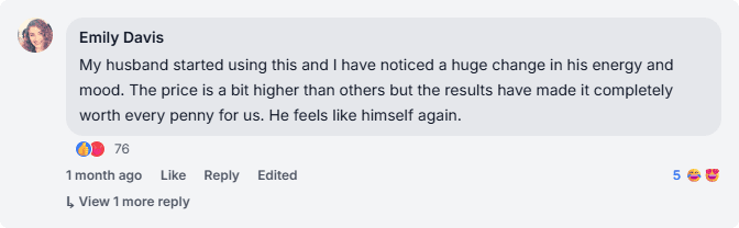 My Flora Biotics Review from Facebook