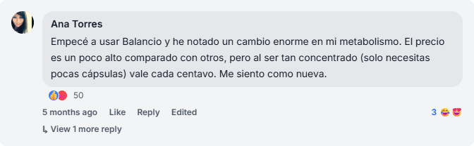 Balancio Review From Facebook