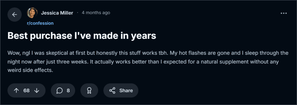Femona Review from Reddit