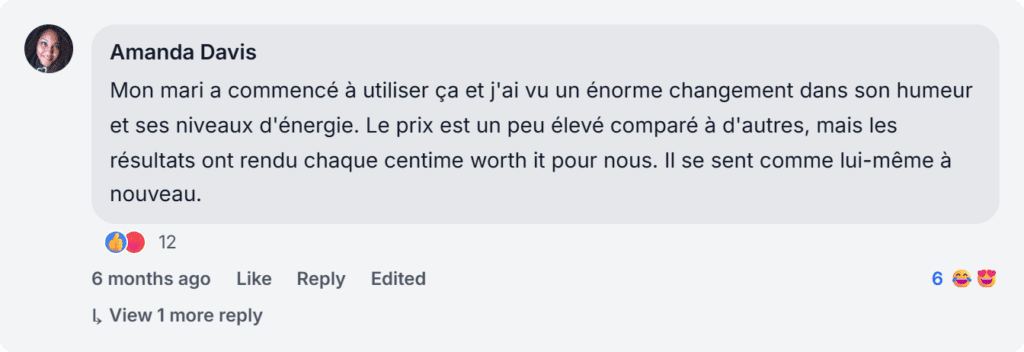 Femona Review from Facebook