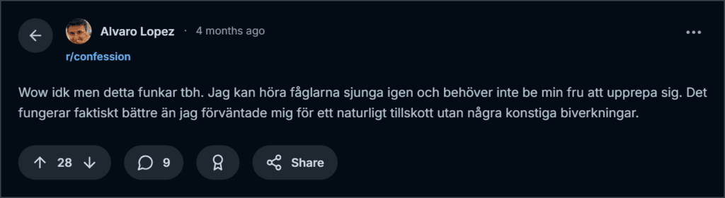 Cerebrozen Review from Reddit