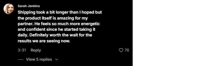 Vigor Peak Review from Tiktok