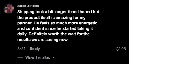 ErectusX Review from Tiktok