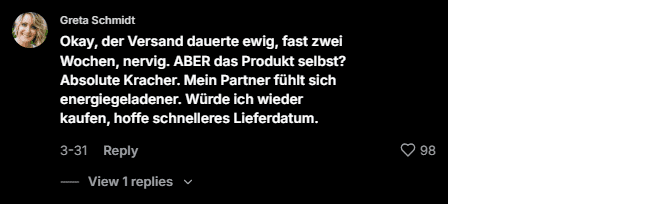 ErectusX Review From Tiktok