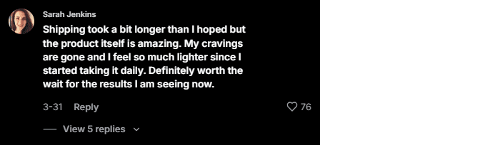 Sugar Control Review from Tiktok