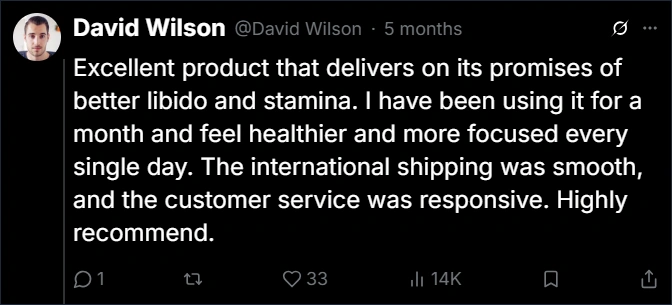Erexiva Twitter Reviews