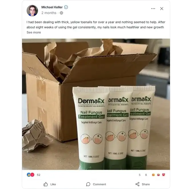 FunguLux Facebook Reviews