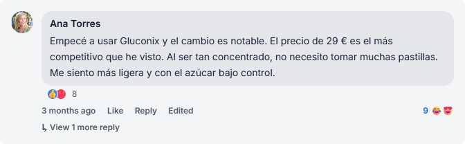 Gluconix Facebook Review