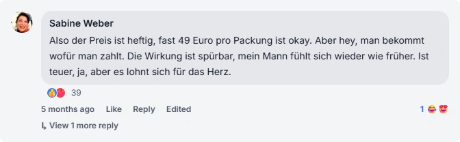 Herzena Facebook Review