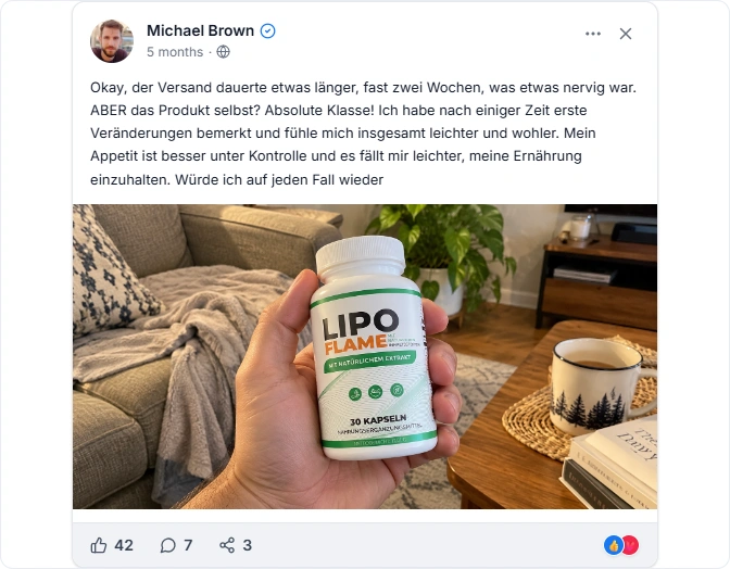 LipoGhanda Facebook Bewertungen