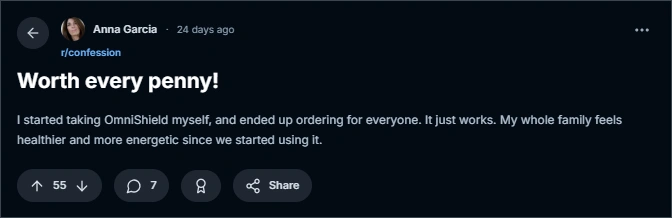 Omnishield Reddit Reviews
