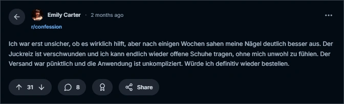 RevaNail Nagelpilz Reddit Erfahrungen