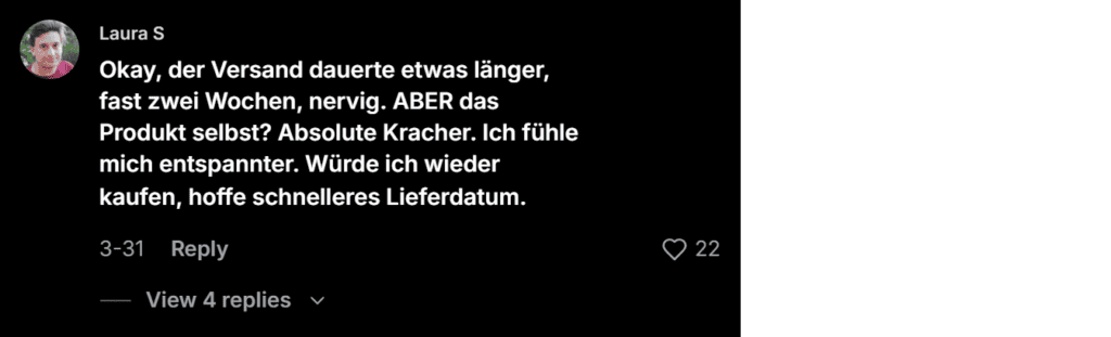 MedicGLP TikTok Bewertungen