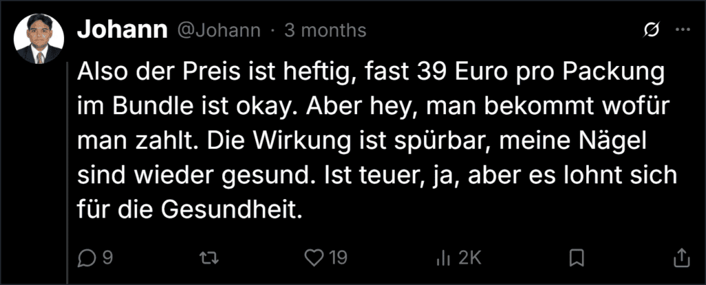 FunguLux Twitter Bewertungen