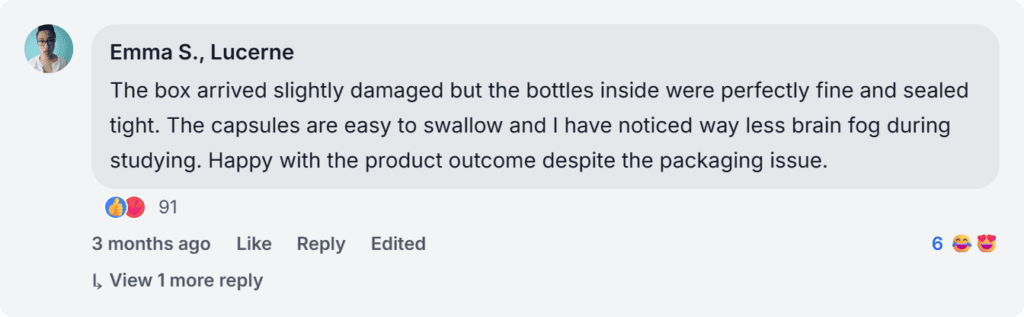 Focuson Reviews from Facebook