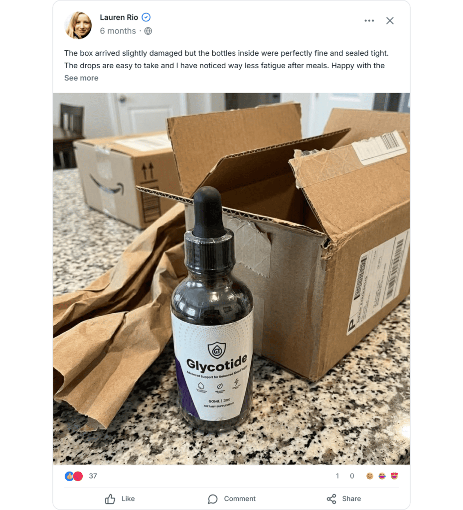 Glycotide Facebook  Reviews