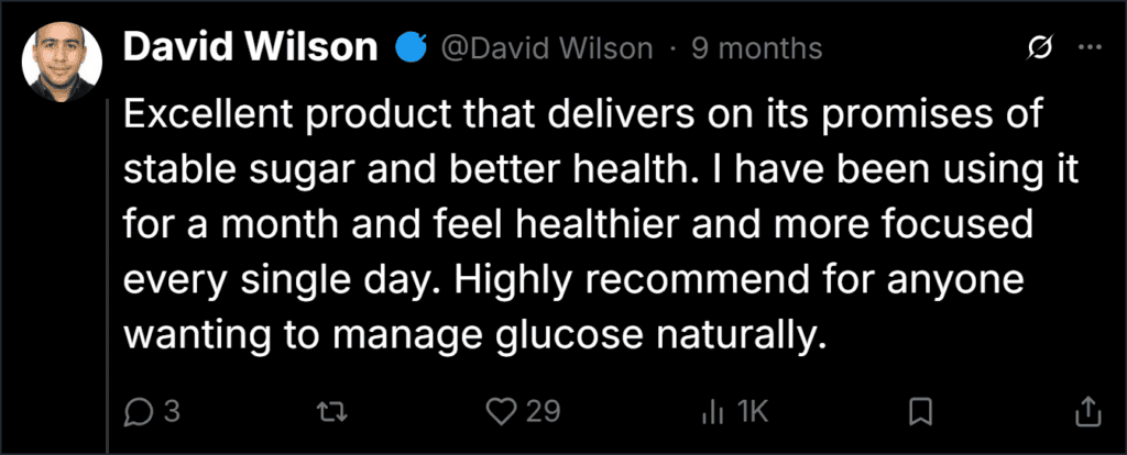  Glucadin Twitter/X Reviews