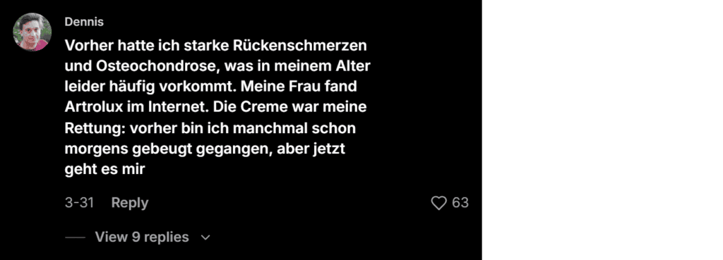 Artrolux TikTok Reviews
