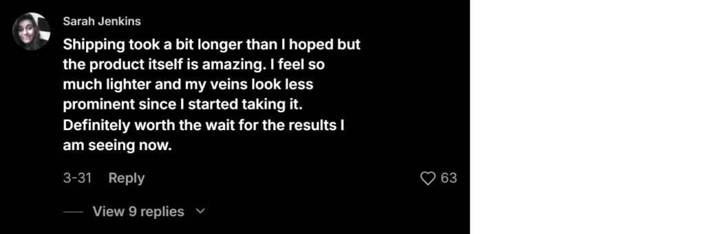 Varix TikTok Reviews