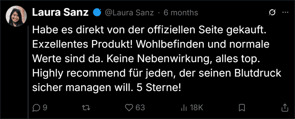 Optiheart Twitter Reviews