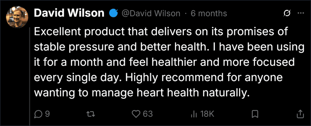 Optiheart Twitter Reviews
