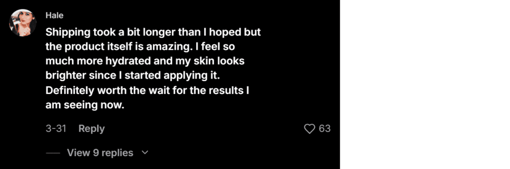 Cleopatra TikTok Reviews