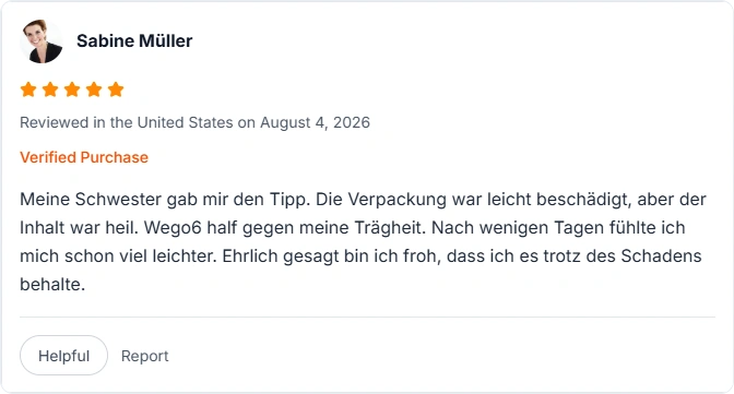 Wego6 Amazon Reviews