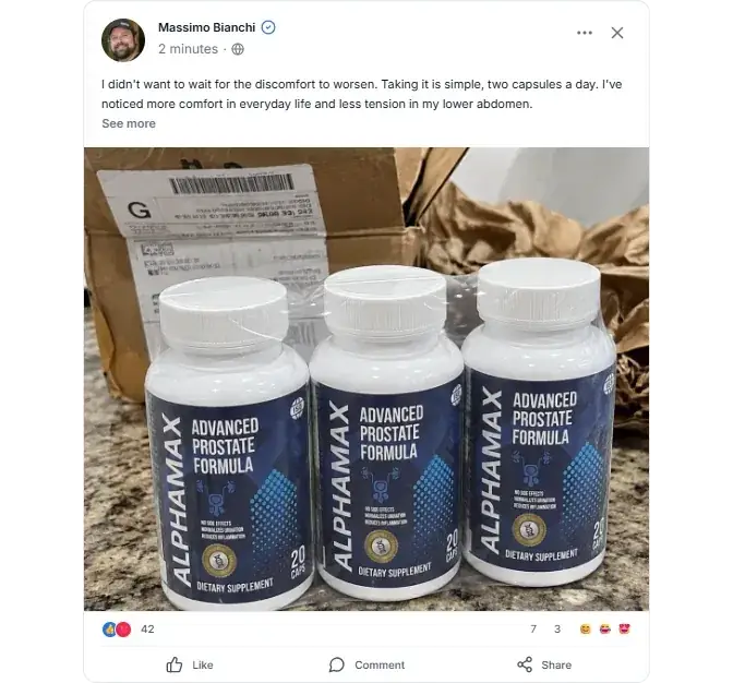 Alphamax Facebook Reviews