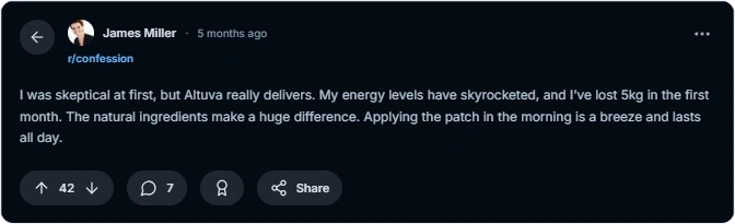 Altuva Reddit Reviews