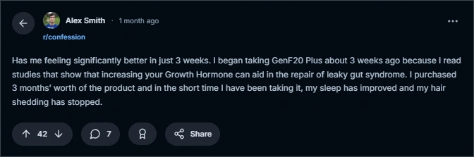 Genf20 Reddit Reviews