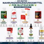 Nahrungsergänzungsmittel für Blutzucker