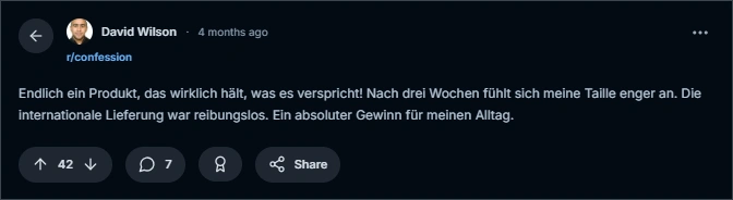 Velomi Facebook Bewertungen