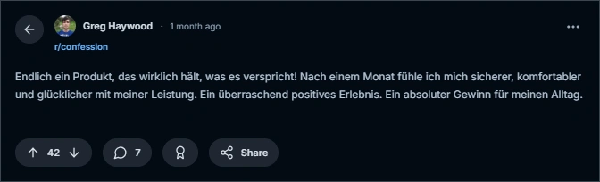 VigRXPlus Reddit Bewertungen