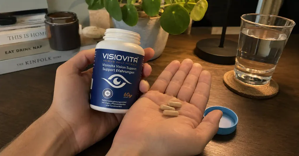 Visiovita Vision Support Verwendung
