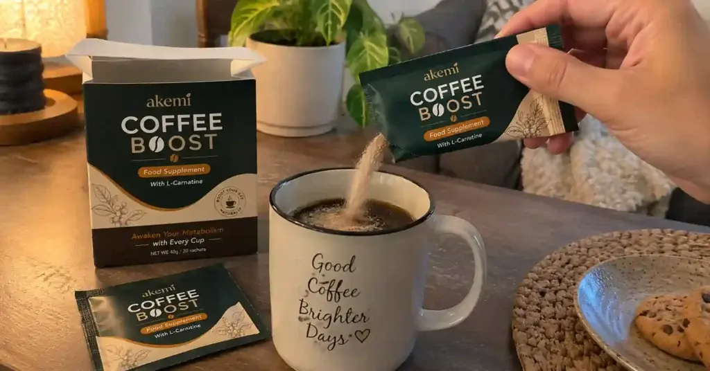 Akemi Coffee Boost Verwendung