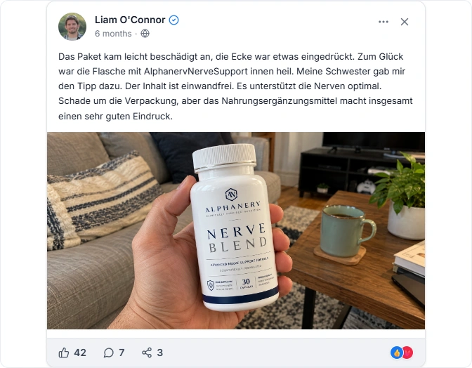 Alphanerv Nerve Support Facebook Erfahrungen
